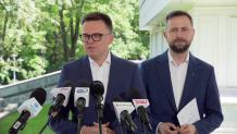 "Jesteśmy z tymi, którzy chcą wolnych wyborów". Hołownia i Kosiniak-Kamysz wezmą udział w marszu 4 czerwca