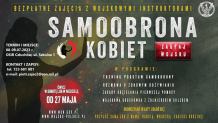 "Samoobrona kobiet - zaufaj wojsku". WCR w Człuchowie organizuje zajęcia dla pań