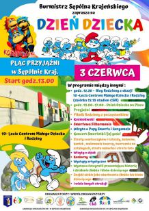 Dziś (3.06.) w Sępólnie Krajeńskim - impreza na Dzień Dziecka połączona z obchodami 10-lecia żłobka
