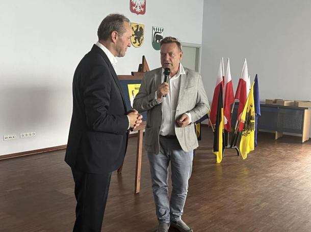 Do mieszkańców Kościerzyny przyjechał marszałek woj. pomorskiego Mieczysław Struk (FOTO)