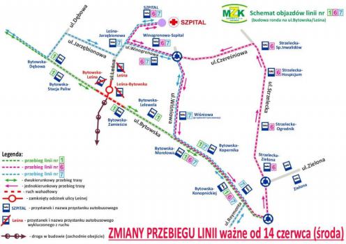 W środę 14 czerwca rusza budowa ronda na skrzyżowaniu ulic Bytowskiej i Leśnej w Chojnicach (MAPKA)
