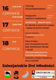 W Debrznie ruszają dziś (16.08.) Salezjańskie Dni Młodości
