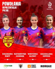 Dagmara Świt, Katarzyna Gozdek, Wiktoria Słowy i Magdalena Szpera powołane na Igrzyska Europejskie