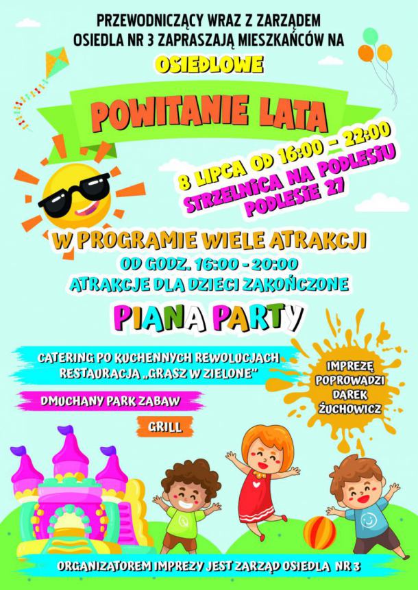 Powitanie lata na Osiedlu nr 3 w Chojnicach