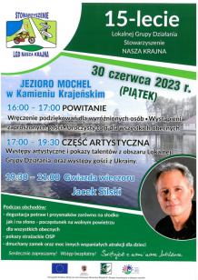 Jacek Silski będzie gwiazdą obchodów jubileuszu 15-lecia LGD "Nasza Krajna" w Kamieniu Krajeńskim