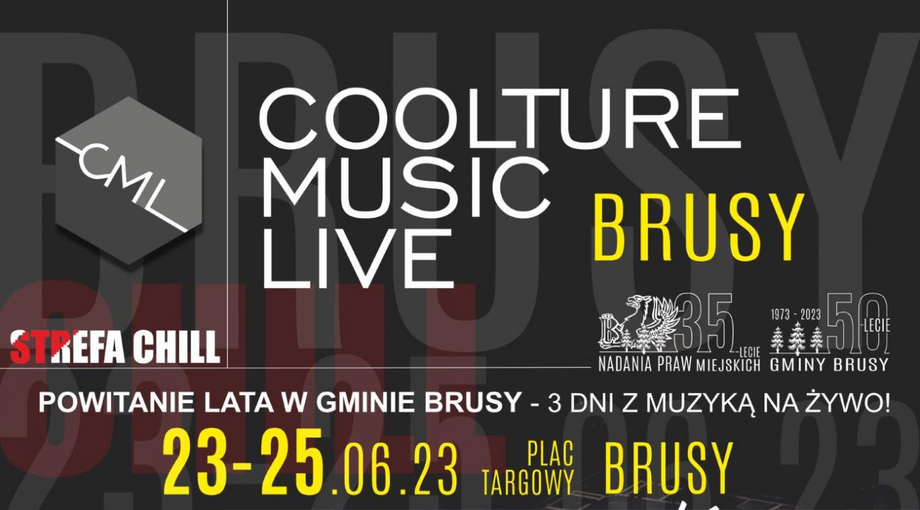 Trzy dni muzyki na żywo w Brusach. Rusza Coolture Music Live