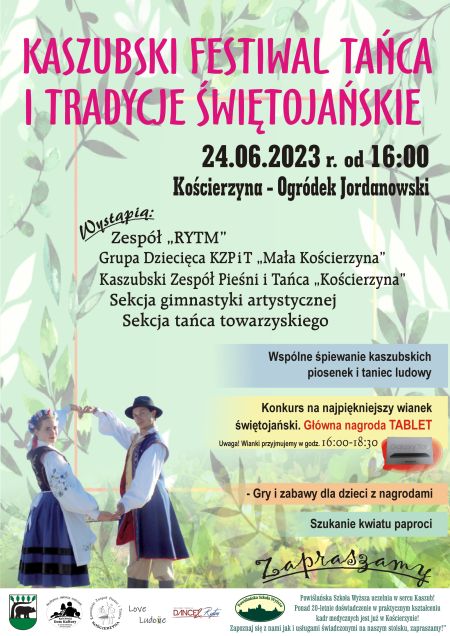 W Kościerzynie rusza Kaszubski Festiwal Tańca