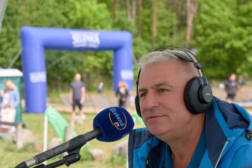 "W tym roku pobiliśmy rekord frekwencji". Nadawaliśmy z Mądrzechowa. Za nami Bytowski Maraton Rowerowy MTB (FOTO)
