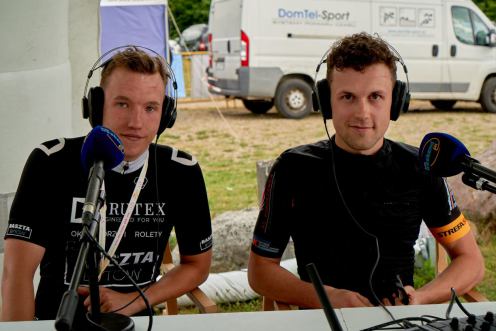 "W tym roku pobiliśmy rekord frekwencji". Nadawaliśmy z Mądrzechowa. Za nami Bytowski Maraton Rowerowy MTB (FOTO)