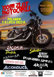 33. Zlot Motocykli odbędzie się w ten weekend nad zalewem w Polanowie