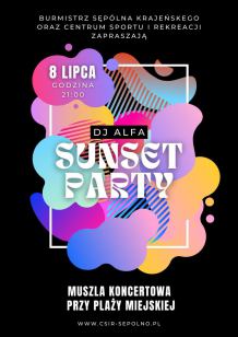 Koncert na molo i dyskoteka na plaży - dziś (8.07.) w Sępólnie Krajeńskim aż dwie letnie imprezy