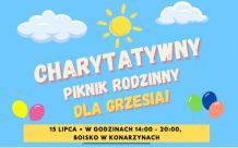 W sobotę (15.07) w Konarzynach odbędzie się piknik dla Grzesia. Mały mieszkaniec Swornegaci choruje na SMA