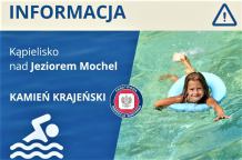Od dziś (14.07) oficjalnie rusza kąpielisko nad jeziorem Mochel w Kamieniu Krajeńskim