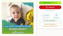 Rodzice i &bdquo;Wojownicy Aleksa&rdquo; zebrali ponad 8,5 mln zł na terapię genową dla Aleksa Żakowskiego z Chojnic