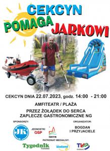 Charytatywny festyn na rzecz tucholskiego dziennikarza Jarka Kani w Cekcynie