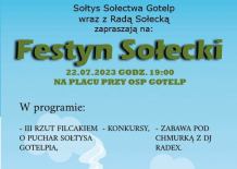 Mistrzostwa w rzucie filcakiem w Gotelpiu w gminie Czersk
