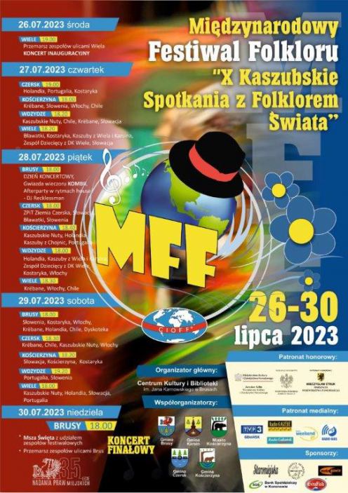 Rusza Międzynarodowy Festiwal Folkloru. W Brusach połączony jest z 35-leciem nadania praw miejskich (ROZMOWA)