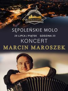 Akordeonista Marcin Maroszek wystąpi dziś (28.07) na molo w Sępólnie Krajeńskim