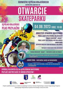 Już w najbliższy piątek (4.08.) otwarcie skateparku w Sępólnie Krajeńskim