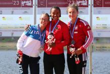 Kolejny medal Julii Olszewskiej z Chojnic. Zdobyła brązowy medal Młodzieżowych Mistrzostw Europy w Kajakarstwie