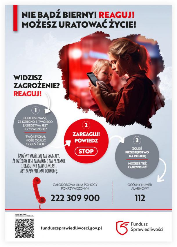 Nie bądź bierny! Reaguj! Możesz uratować życie