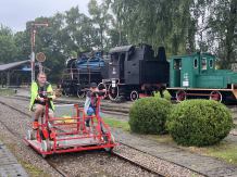 W Kościerzynie odbyły się VI Mistrzostwa Pomorza w wyścigach drezyn ręcznych (ROZMOWA, FOTO)