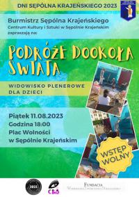 W Sęp&oacute;lnie Krajeńskim w piątek (11.08) można obejrzeć dwa widowiska plenerowe