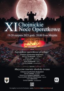 Wybitni artyści i niezapomniane muzyczne dzieła - w Chojnicach dziś i jutro 11. Chojnickie Noce Operetkowe