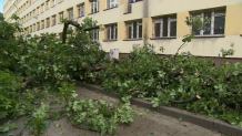 Na Podkarpaciu w wyniku nawałnic rannych zostało kilka osób. Konieczna była ewakuacja pacjentów ze szpitala w Dębicy
