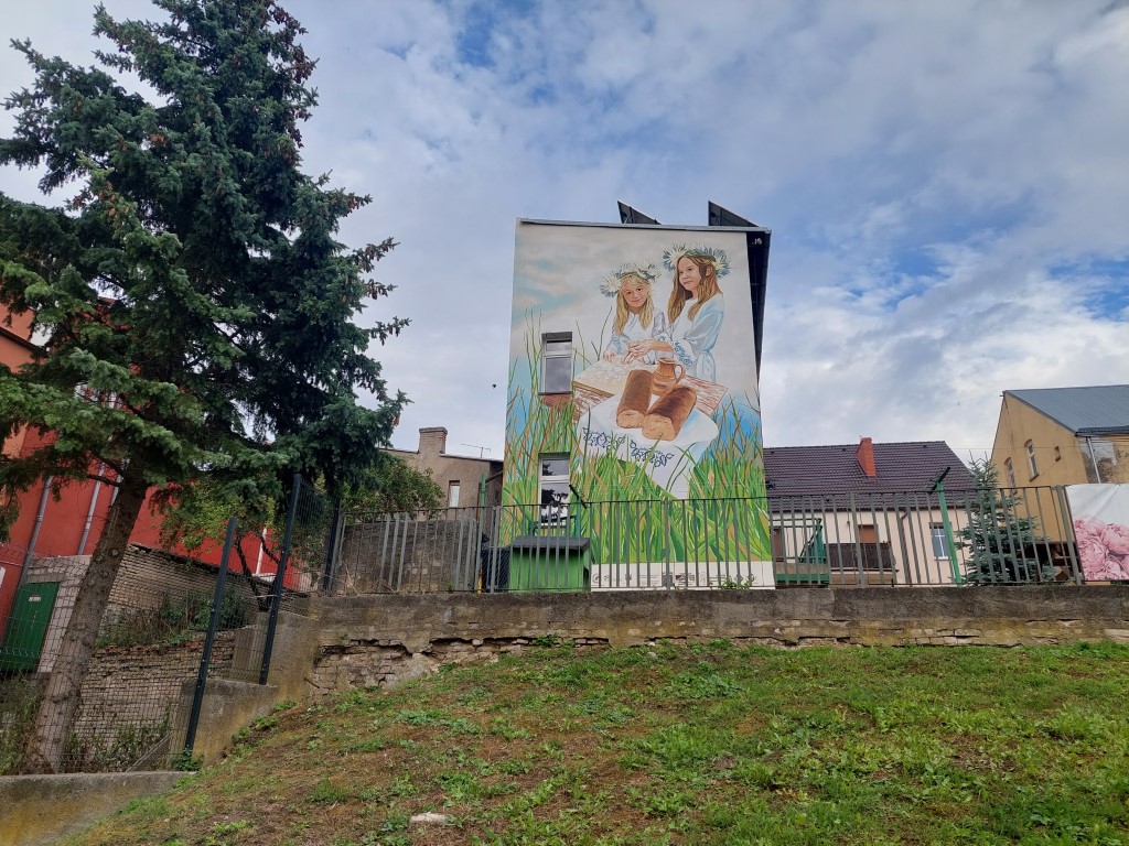 W Sępólnie Krajeńskim powstał pierwszy w mieście mural FOTO