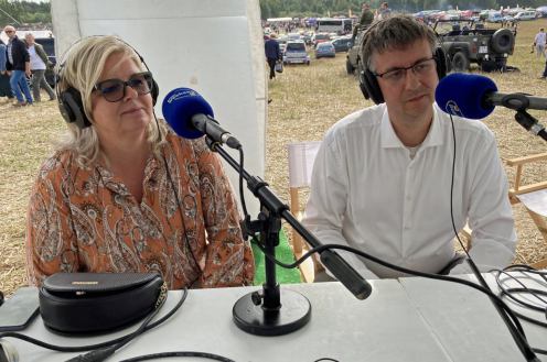 Weekend FM na inscenizacji szarży pod Krojantami (ROZMOWY, FOTO)