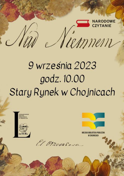 &bdquo;Nad Niemnem&rdquo; Elizy Orzeszkowej lekturą 12. odsłony Narodowego Czytania