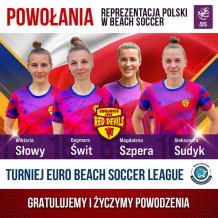 Cztery zawodniczki Red Devils Ladies Chojnice powołane do reprezentacji Polski Kobiet w Beach Soccerze