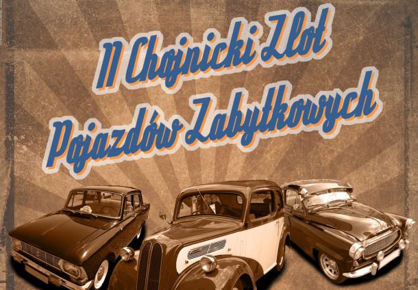 Dziś (10.09) 11. Chojnicki Zlot Pojazdów Zabytkowych. Prezentowane będą pojazdy do 1989 roku
