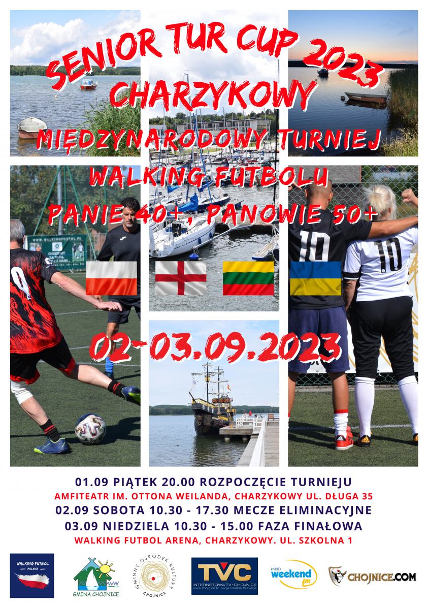 Weekend pod znakiem walking futbolu w Charzykowach. Oficjalne otwarcie turnieju w piątek wieczorem