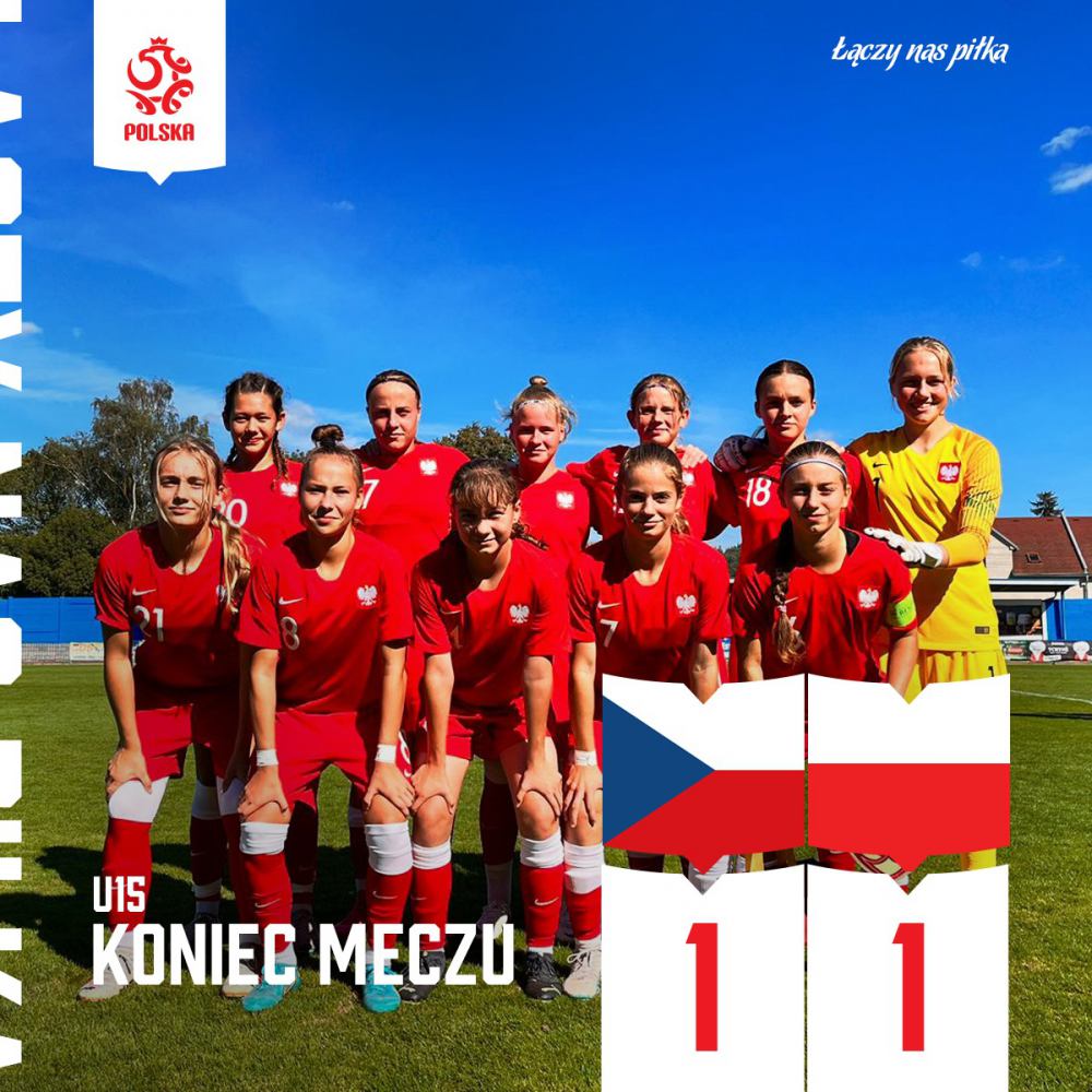 Wiktoria Zgrzeba z Sępólna Krajeńskiego zadebiutowała w reprezentacji Polski kobiet U15
