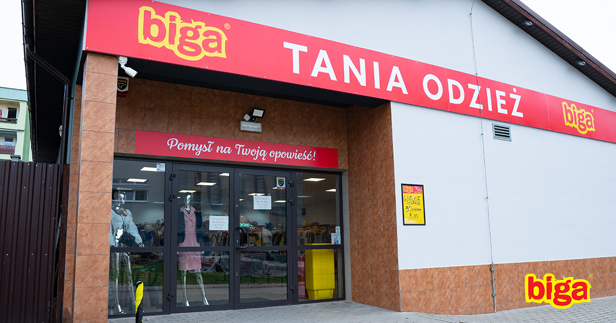 Coraz więcej pięknych secondhandów w Małopolsce, przywitajmy nowy sklep BIGA w Krzeszowicach!