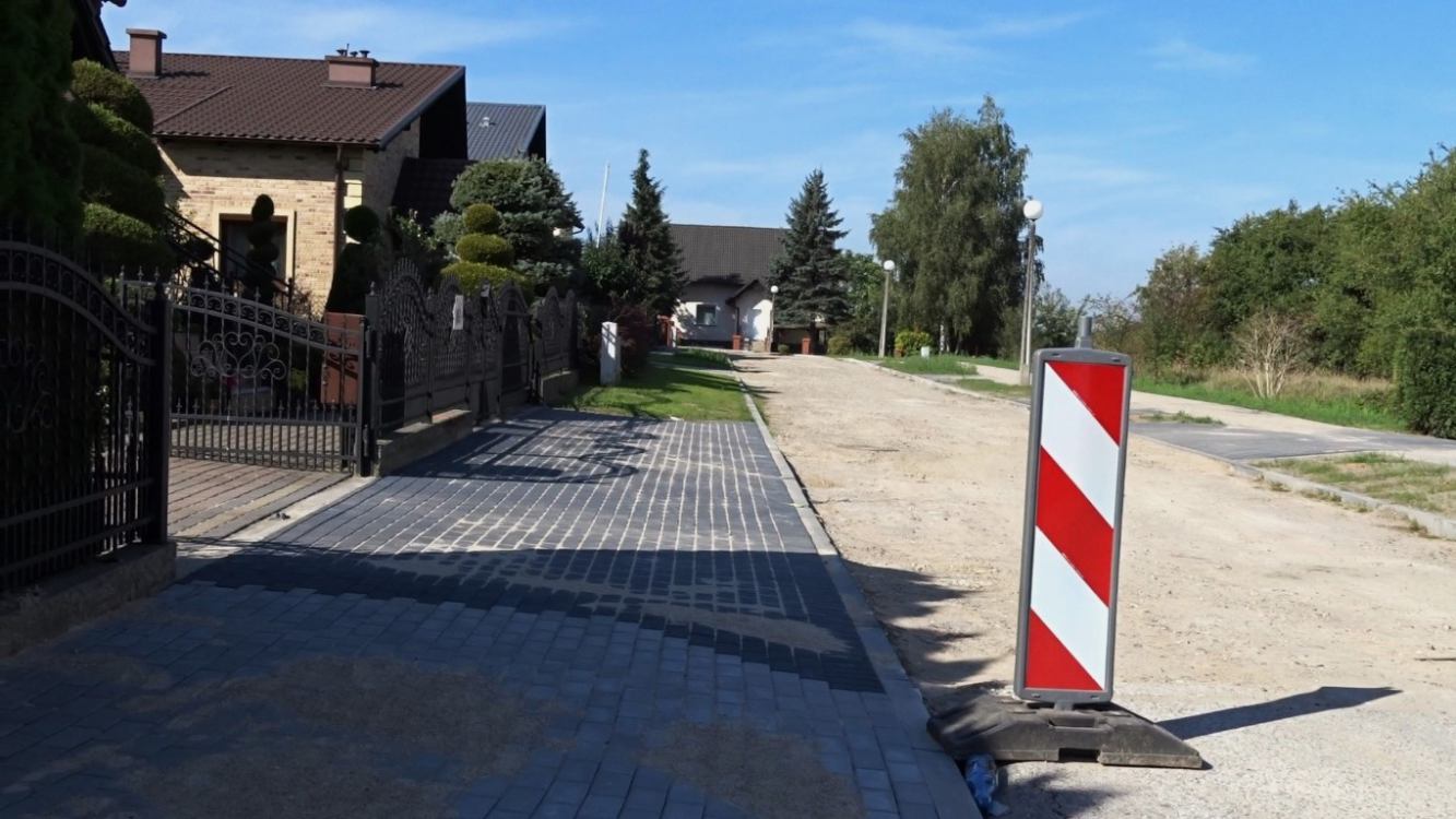 Trwa przebudowa kilku ulic na terenie Kamienia Krajeńskiego
