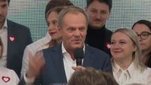 "Zrobiliśmy to! Wygraliśmy znowu naszą kochaną Polskę" - Tusk fetuje wynik wyborów