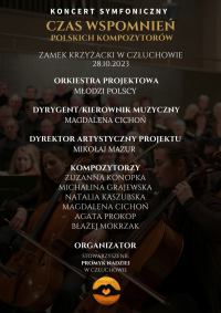 "Tego jeszcze nie było! Orkiestra symfoniczna zagra w sobotę w człuchowskim zamku"- m&oacute;wi Mikołaj Mazur w Weekend FM