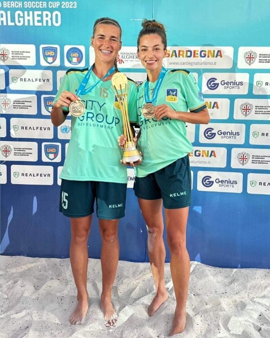 Magdalena Szpera z Charzyków została klubową mistrzynią świata w beach soccerze