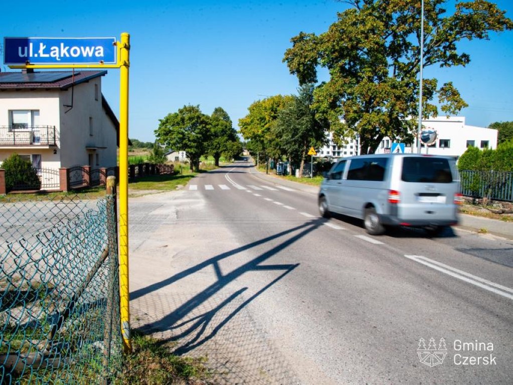 Będzie poprawa bezpieczeństwa pieszych w gminie Czersk. Rondo na ulicy Starego Urzędu zostanie przebudowane