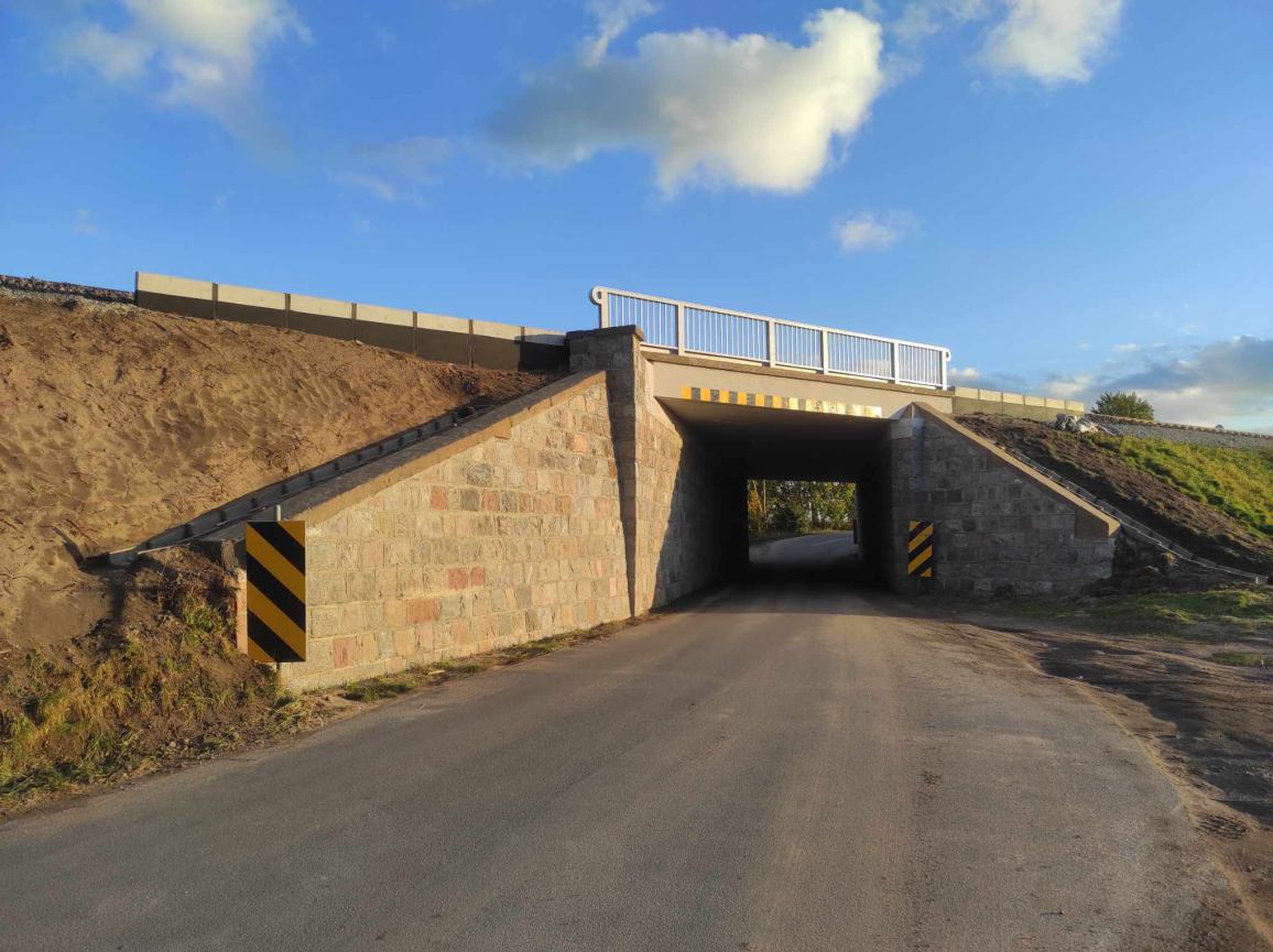 Ulica Angowicka w Chojnicach ponownie otwarta. Zakończył się remont wiaduktu kolejowego na granicy miasta i gminy Chojnice