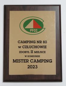 Człuchowski camping doceniony. Zdobył drugą nagrodę w konkursie "Mister Camping 2023"
