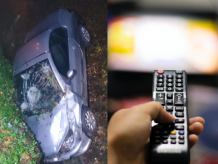 Koniecznie chciał zdobyć darmowe telewizory. Po pijanemu ruszył w drogę i w Zielinie wpadł do rowu