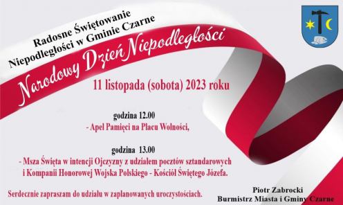 Już dziś rozpoczynają się obchody Narodowego Święta Niepodległości w powiecie człuchowskim