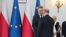 Prezydent wręczył akty powołania marszałkom seniorom Sejmu i Senatu