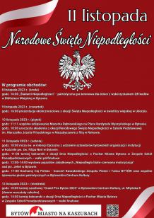 Obchody Narodowego Święta Niepodległości w Bytowie
