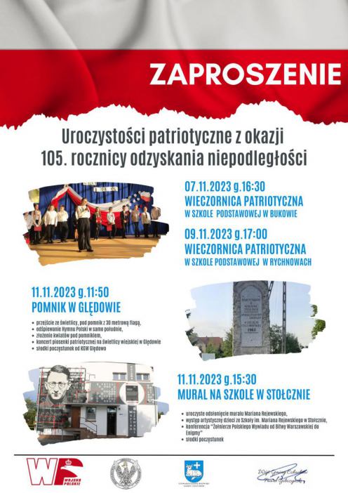 Już dziś rozpoczynają się obchody Narodowego Święta Niepodległości w powiecie człuchowskim