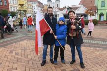 W Chojnicach odśpiewano Hymn Narodowy. Po raz pierwszy miasto włączyło się w akcję "Niepodległa do Hymnu"(RELACJA)